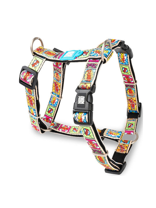 Max & Molly Dog Harness Comic Small 15mm x 41-52cm ΜΜ0129