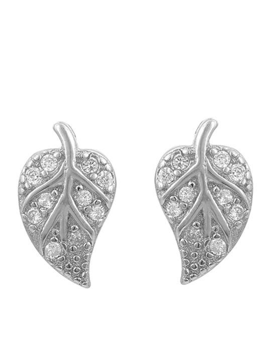 Sava Jewellery Earrings with Clip made of Silver with Stones