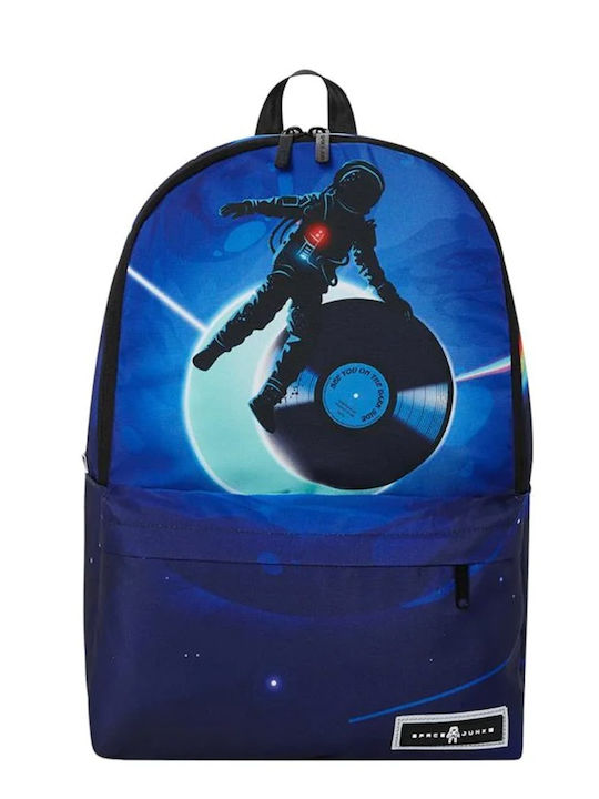 Zakcret Space Junk Dunkle Seite Schulranzen Rucksack Junior High-High School in Blau Farbe