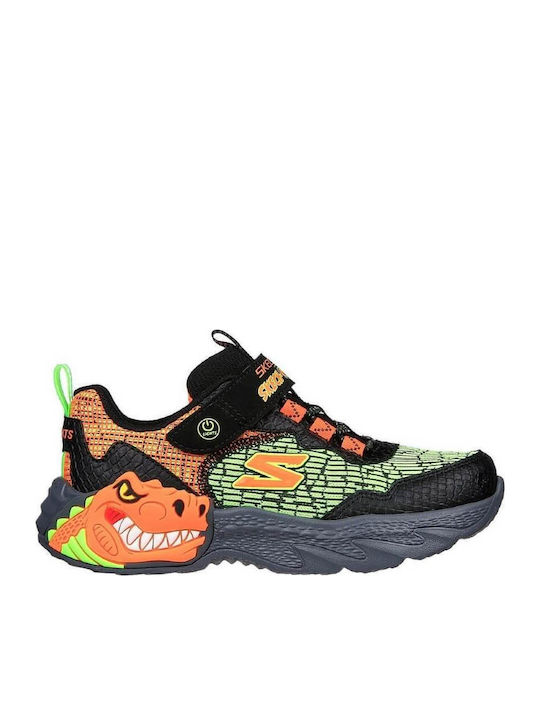 Kids Sneakers with Scratch & Lights Multicolour