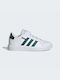 Adidas Kinder-Sneaker Grand Court Cloud White / Collegiate Green