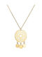 Kritsimis Necklace from Gold 14K