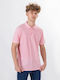 Polo Short Sleeve Blouse Pink