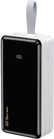 Remax RPP-173 Power Bank 60000mAh 22.5W με 4 Θύρες USB-A και Θύρα USB-C Λευκό