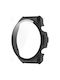 Full Glass Screen Protector Πλαστική Θήκη σε Μαύρο χρώμα για το Watch S1 Pro