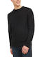 Jack & Jones Herren Langarm-Pullover Schwarz