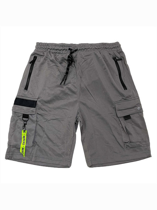 Ustyle Men's Shorts Cargo Gray