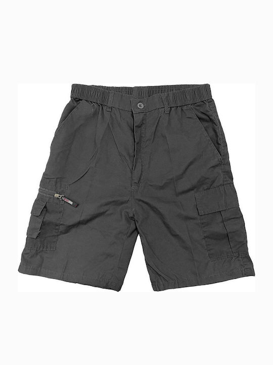 Ustyle Ανδρική Βερμούδα Cargo Γκρι