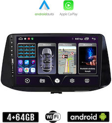Kirosiwa Ηχοσύστημα Αυτοκινήτου για Hyundai i30 (Bluetooth/USB/WiFi/GPS/Apple-Carplay/Android-Auto) με Οθόνη Αφής 9"