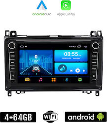 Kirosiwa Car-Audiosystem für Mercedes-Benz Sprinter / Vito / Viano 2004-2019 (Bluetooth/USB/WiFi/GPS/Apple-Carplay/Android-Auto) mit Touchscreen 8"