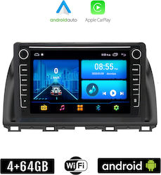 Booma Car-Audiosystem für Mazda CX-5 2013-2017 (Bluetooth/USB/WiFi/GPS/Apple-Carplay/Android-Auto) mit Touchscreen 8"