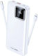 Remax RPP-513 Power Bank 20000mAh με Θύρα USB-A και Θύρα USB-C Power Delivery Λευκό