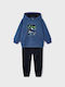 Mayoral Kids Sweatpants Set Blue 2pcs
