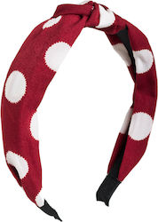 Petit Boutik Κρεπ Κόμπο Headband Red