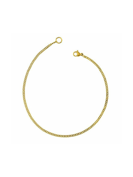 Amor Amor Chain Hand from Steel Gold-plated Length 18cm