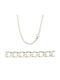 Skaras Jewels White Gold Chain Neck 14K