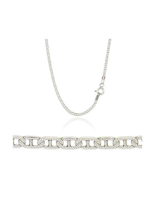 Skaras Jewels White Gold Chain Neck 9K