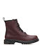Women's Ankle Boots Burgundy