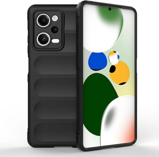 Magic Shield Back Cover Silicon / Plastic Negru (Redmi Note 12 Pro / Poco X5 Pro)