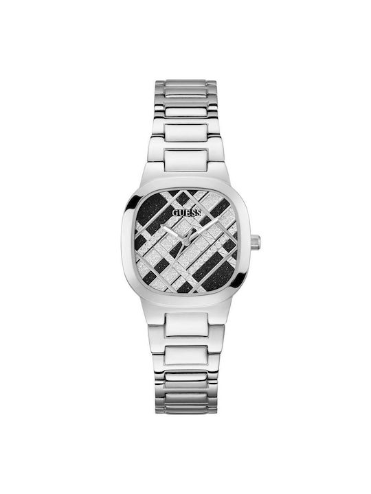 Guess Uhr mit Silber Metallarmband