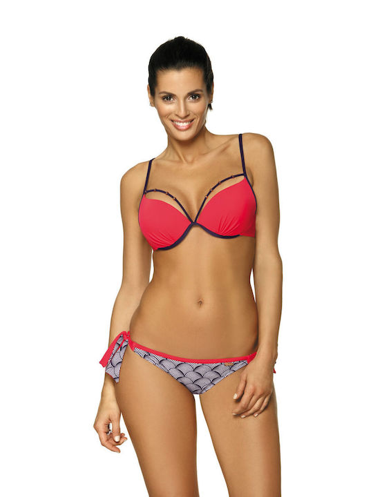 Marko Underwire Bikini Set Bra & Brazil Bottom with Adjustable Straps