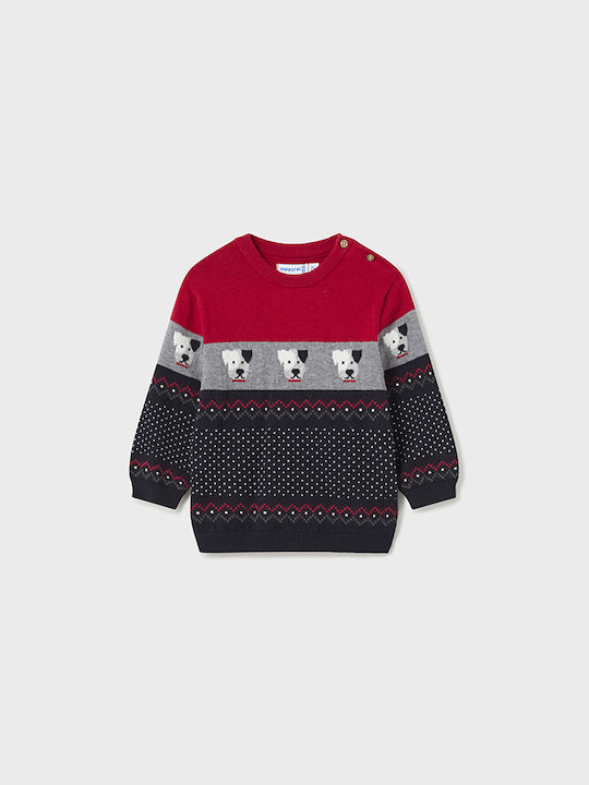 Mayoral Kinderpullover Langarm Rot