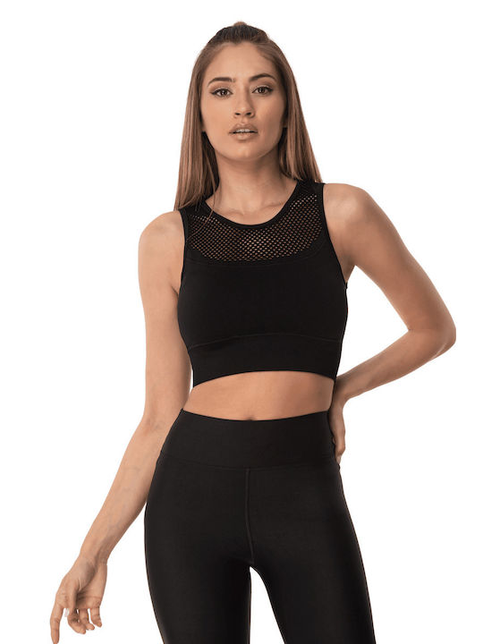 Superstacy Femei Atletic Sutien sport Negru