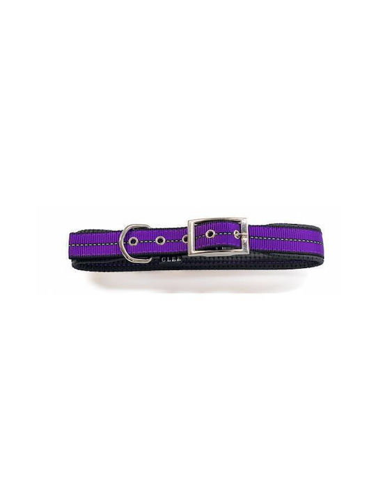 Glee Neoprene Reflective Κολάρο Σκύλου σε Μωβ χρώμα Large 25mm x 51cm