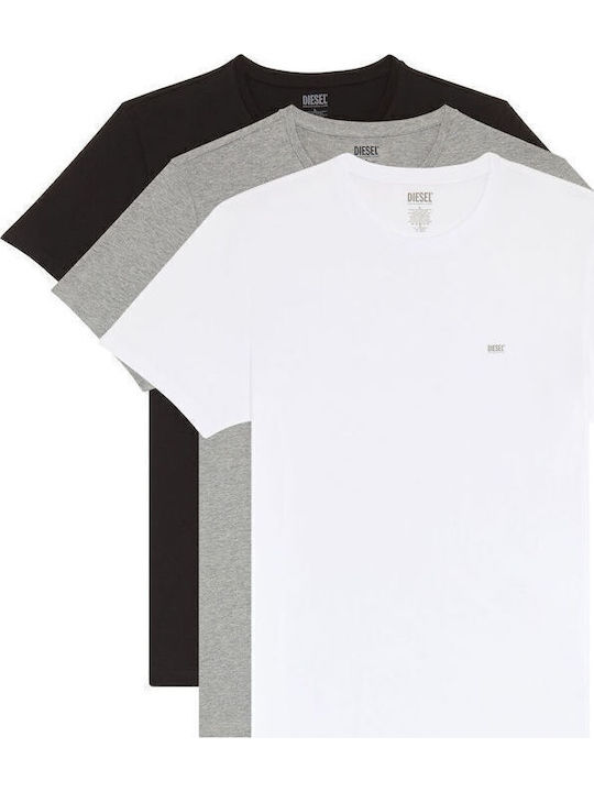 Diesel Men's Short Sleeve Undershirts 3Pack