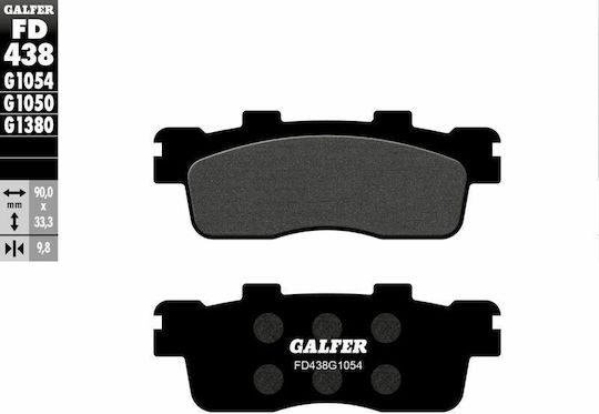 Galfer Мотоциклетни Накладки за Кимко X-Град