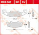 TRW Motorcycle Brake Pads for Kawasaki KLE 500