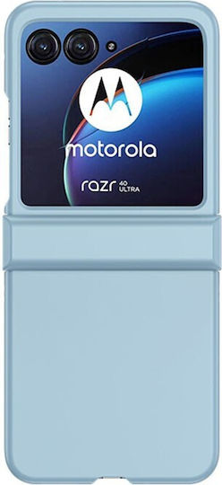 Skin Feel Back Cover Πλαστικό Μπλε (Razr 40 Ultra)