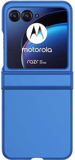 Skin Feel Back Cover Πλαστικό Μπλε (Razr 40 Ultra)