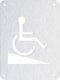 Metalor Semn "Persoane cu handicap" 1buc