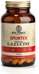 Bio Tonics Sportex L-Leucine 610mg 60 Κάψουλες