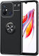 Ancus AutoFocus Umschlag Rückseite Silikon Schwarz (Redmi 12C)