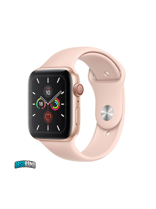 Orso Curea Silicon Roz (Apple Watch 44/45/46mm/Ultra 49mm)
