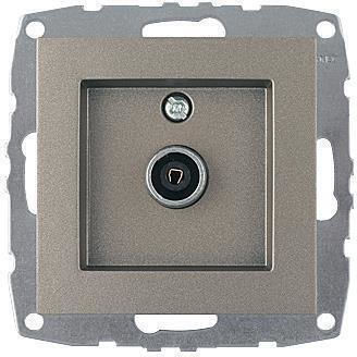 Mono Electric TV Antenna Socket Aerial in Gold color 500-002305137