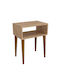 Ganiru Wooden Bedside Table 45x30x60cm