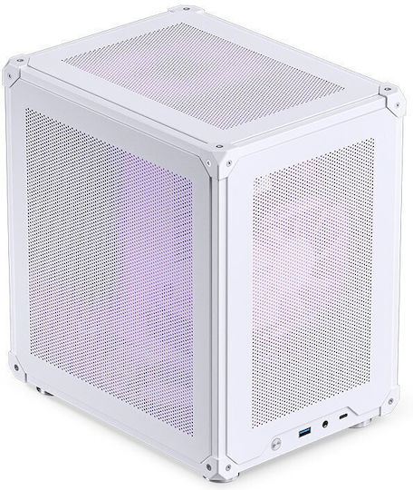 Jonsbo C6 Mini Tower Κουτί Υπολογιστή Λευκό