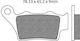 Newfren Motorcycle Brake Pads for Aprilia Shiver / Dorsoduro Ktm SMC / DUKE / LC2 / LC4 Yamaha MT-03 / XT
