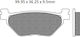 Braking Motorcycle Brake Pads for Yamaha V-MAX