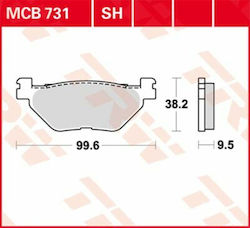 TRW Plăcuțe De Frână Pentru Motociclete Pentru Yamaha FJR 1300 XT TRW Plăcuțe De Frână Pentru Motociclete Pentru Yamaha FJR 1300 XT