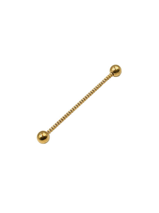 Poco Loco Body Earring made of Steel Gold-plated