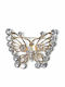 Bizoutaki Pin aus Messing Gelb