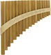 Gewa Αυλός Panflute Soloist 18 Σωλήνων Ξύλινος σε Τονικότητα G