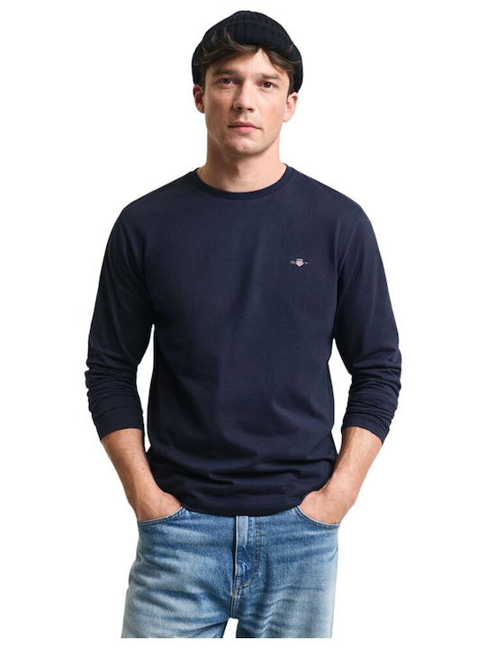 Gant T-shirt Navy Μπλε
