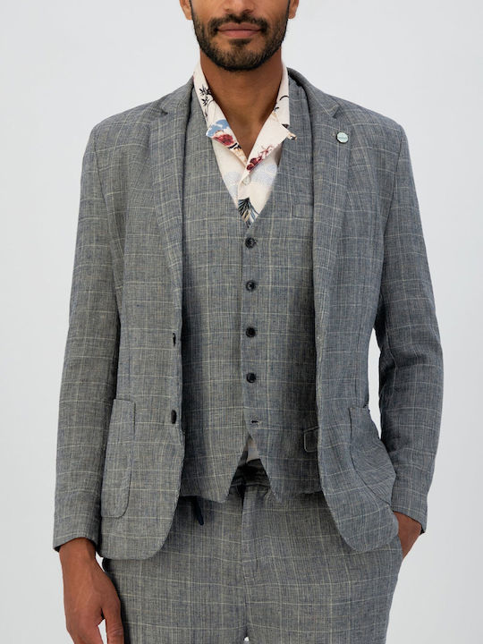 Dstrezzed Sommer Herrenanzugsjacke Gray