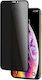 Privacy Tempered Glass Μαύρο (iPhone 11 / XR)