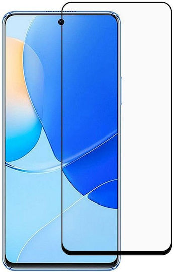 5D Full Glue Full Face Tempered Glass Μαύρο (Huawei Nova 9 SE)